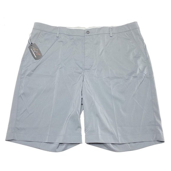 NWT Greg Norman‎ Woven Solid Stretch Shorts - Picture 1 of 6